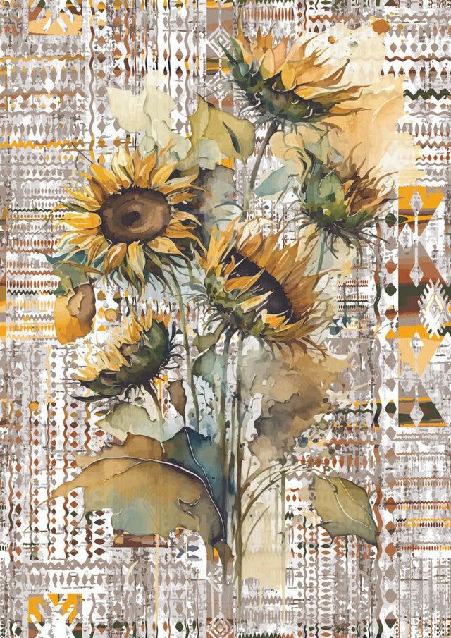 Belles and Whistles A1 Rice Paper - Sunny Daze